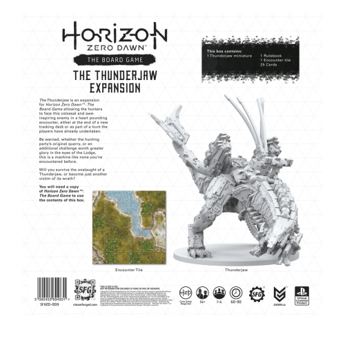Настільна гра SFG Horizon Zero Dawn: Thunderjaw Expansion