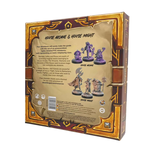 Настільна гра Adventures & Academia Arcane & Might Retail Box Настільна рольова гра Steamforged Games