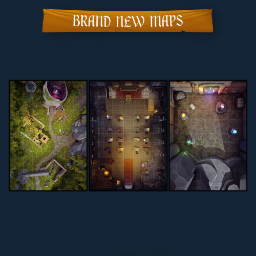 Настільна гра Adventures & Academia Arcane & Might Retail Box Настільна рольова гра Steamforged Games