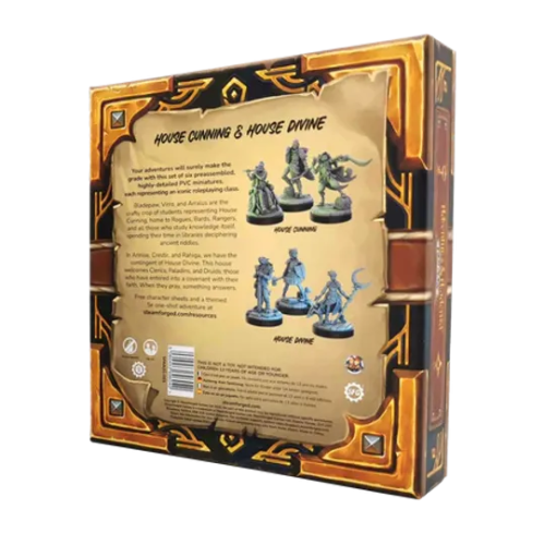 Настольная игра РОЛЛЕВАЯ Adventures & Academia Cunning & Divine в розничной упаковке