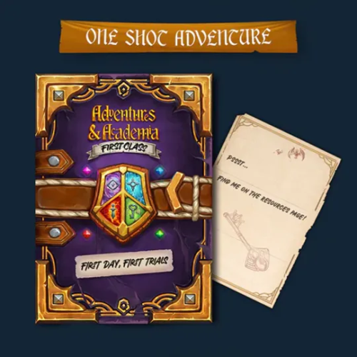 Настольная игра РОЛЛЕВАЯ Adventures & Academia Cunning & Divine в розничной упаковке