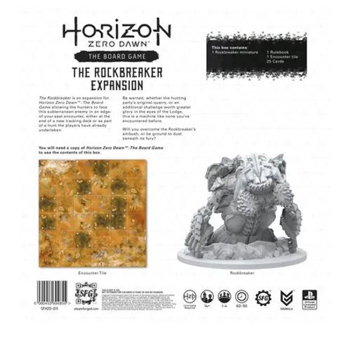 Настільна гра Horizon Zero Dawn: Rockbreaker Expansion
