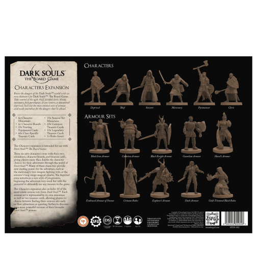Настільна гра : Dark Souls: Characters Expansion (Темні Души