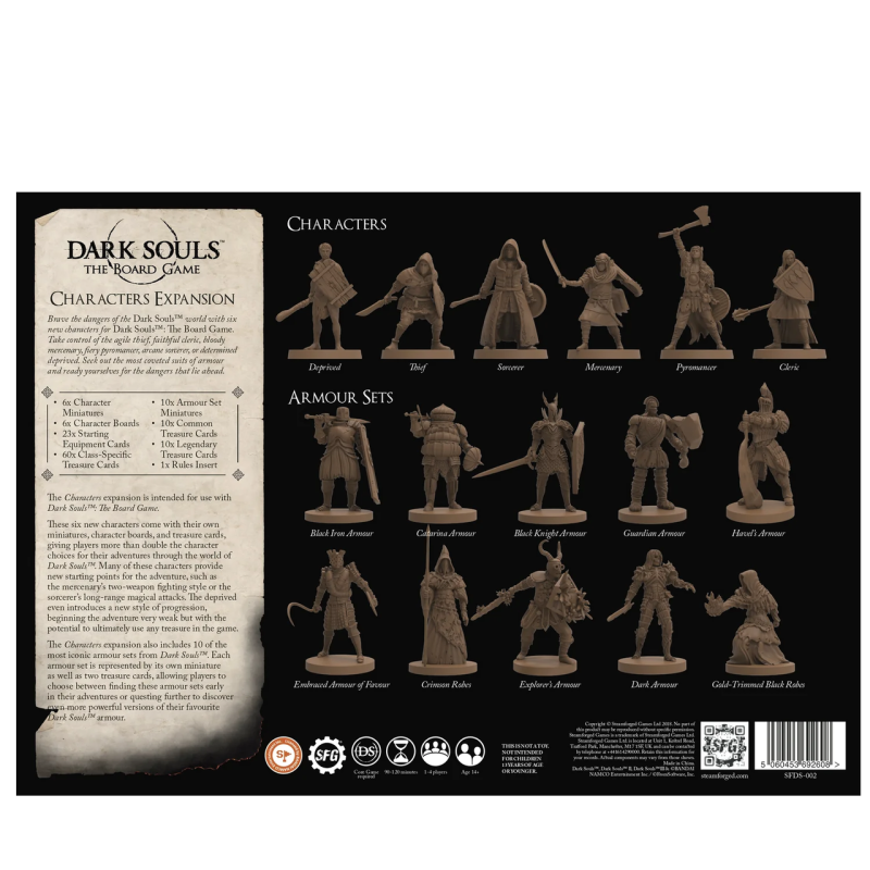 Настільна гра : Dark Souls: Characters Expansion (Темні Души: Персонажі. Доповнення)