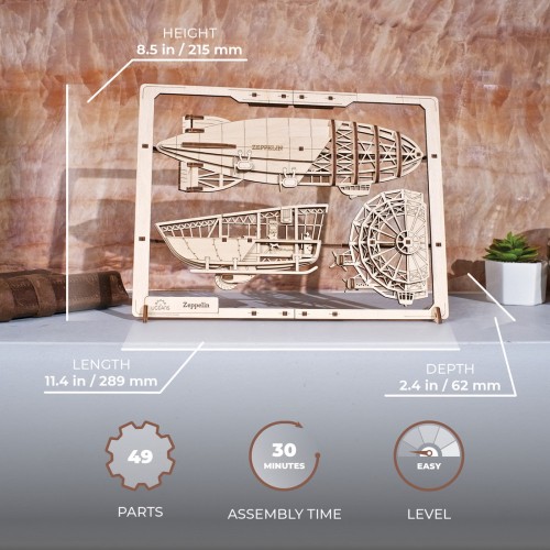 Ukrainian Gears Цепелін 2.5D пазл