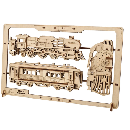 Ukrainian Gears Паротяг 2.5D пазл