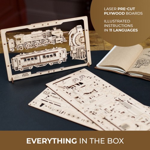 Ukrainian Gears Паротяг 2.5D пазл