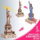 Статуя Свободи (Еко - лайт) конструктор механічний дерев'яний 3D 171 дет.