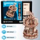 Карусель S конструктор механічний дерев'яний 3D 88 дет.