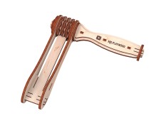 Тріскачка конструктор механічний дерев'яний 3D 23 дет.