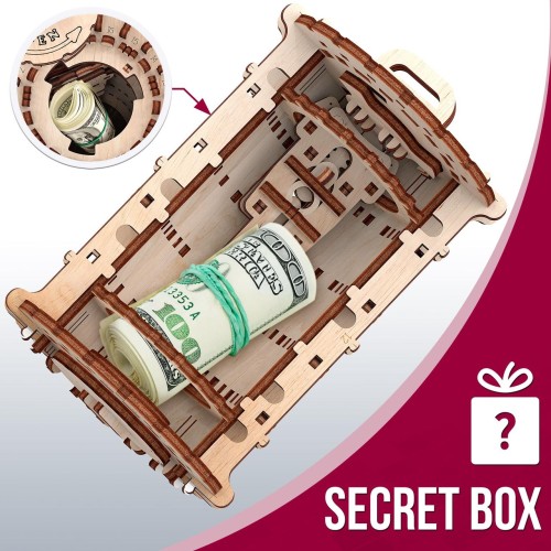 Mr.Playwood Лабіринт "Scroll & hole" конструктор механічний дерев'яний 3D 100 дет.