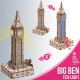Біг-Бен (Еко - лайт) конструктор механічний дерев'яний 3D 294 дет.
