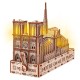 Собор Паризької Богоматері (Еко - лайт) конструктор механічний дерев'яний 3D 204 дет