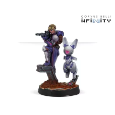 Мініатюра до гри INFINITY Atalanta, Agema´s NCO & Spotbot