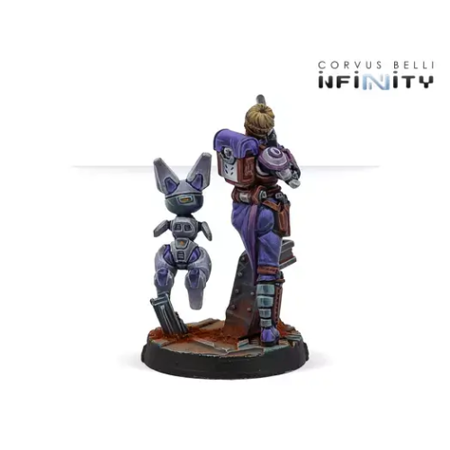 Мініатюра до гри INFINITY Atalanta, Agema´s NCO & Spotbot