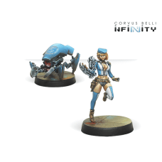 Набір мініатюр до гри INFINITY: Tech Bee & Crabbot Ancillary Remote Unit