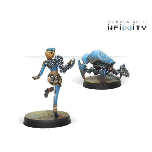 Набір мініатюр до гри INFINITY: Tech Bee & Crabbot Ancillary Remote Unit
