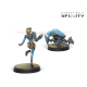 Набір мініатюр до гри INFINITY: Tech Bee & Crabbot Ancillary Remote Unit