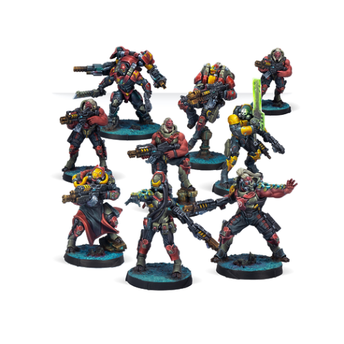 Набір мініатюр CORVUS BELLI до гри INFINITY: Morat Aggresion Forces Action Pack