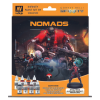 Набір фарб до гри INFINITY Model Color Set: Infinity Nomads + Exclusive Miniature