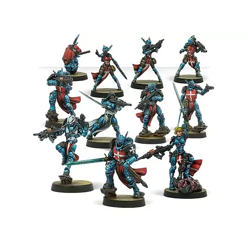 Набір мініатюр до гри INFINITY: Military Order Hospitaller Action Pack