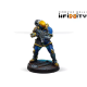 Набір мініатюр до гри INFINITY Raveneye Officer (Submachine Gun, E/Marat)