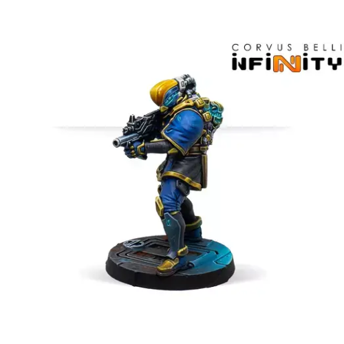 Набір мініатюр до гри INFINITY Raveneye Officer (Submachine Gun, E/Marat)