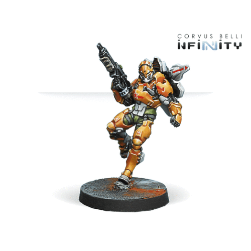 Набір мініатюр до гри INFINITY: Tiger Soldiers (Spitfire/ Boarding Shotgun)