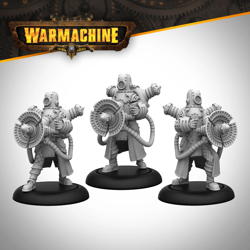 Набір мініатюр SFG Warmachine: Cygnar Storm Forge Command Cadre
