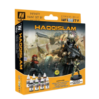 Набір фарб до гри INFINITY Model Color Set: Infinity Haqqislam + Exclusive Miniature
