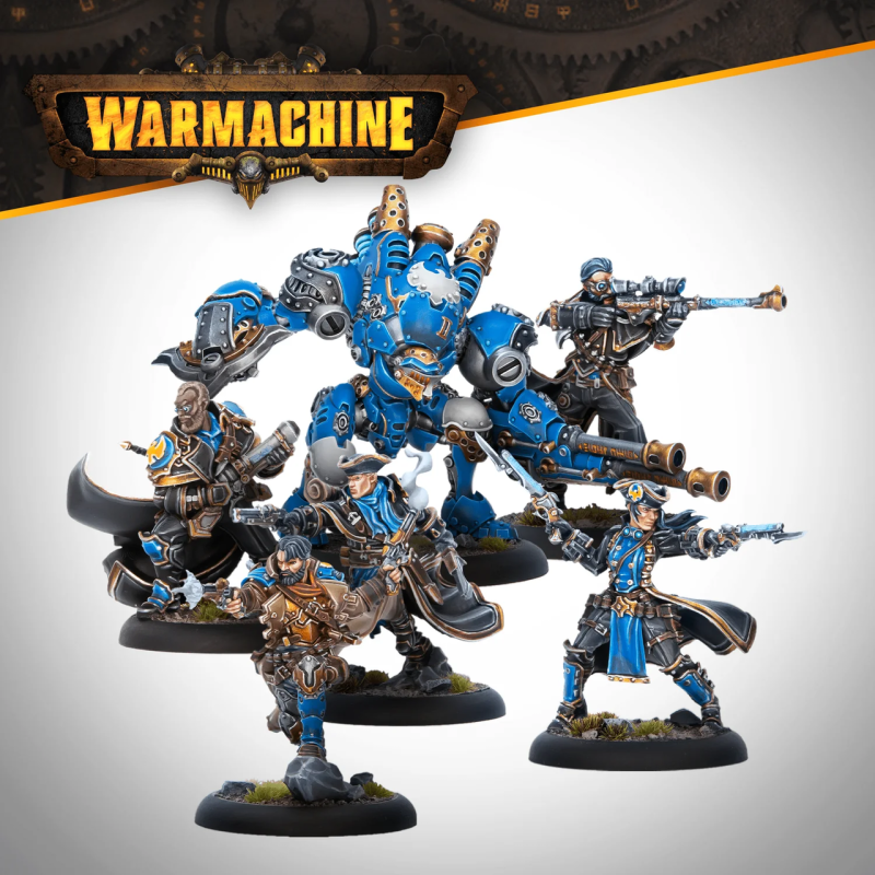 Набір мініатюр Warmachine: Two Player Starter Set (Khador vs Cygnar)