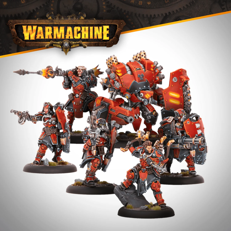 Набір мініатюр Warmachine: Two Player Starter Set (Khador vs Cygnar)