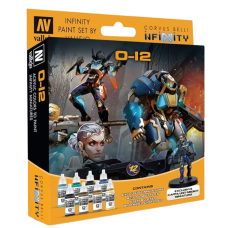 Набір фарб до гри INFINITY: O-12 + Exclusive Miniature
