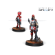 Мініатюра до гри INFINITY Zoe & Pi-Well, Special Clockmakers Team