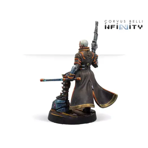 Набр мініатюр до гри INFINITY Father Lucien Sforza; Authorized Bounty Hunter