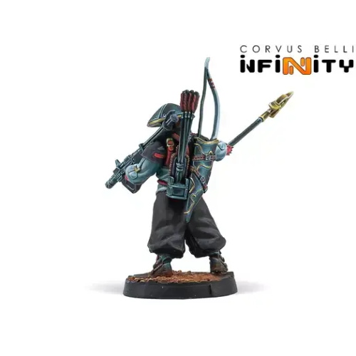 Мініатюра до гри INFINITY Yamabushi (Chain Rifle, Panzerfaust)