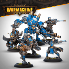 Набір мініатюр SFG Warmachine: Cygnar Hellslingers Command Cadre (HIPS)