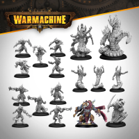 Набір мініатюр SFG Warmachine: Khymaera Shadowflame Shard Core Expansion