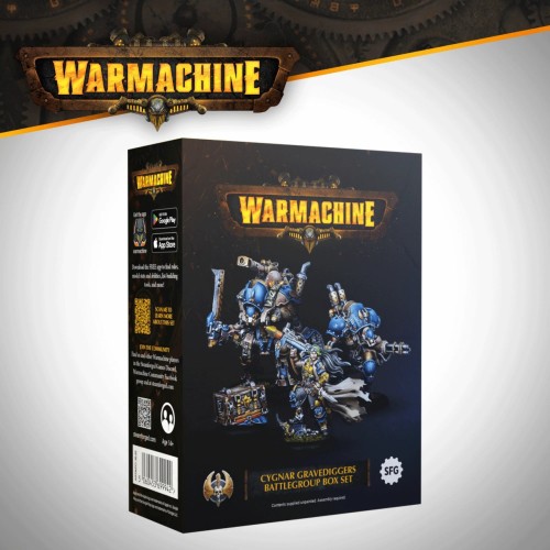 Набір мініатюр Warmachine: Cygnar Gravediggers Battlegroup Box (Revised)