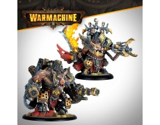 Мініатюри Warmachine: Emperor Carver Ultimus Esquire III & War Boar MMD47