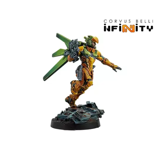 Набір мініатюр до гри INFINITY: Yu Jing Hero — Léi Gōng, Invincibles Lord of Thunder