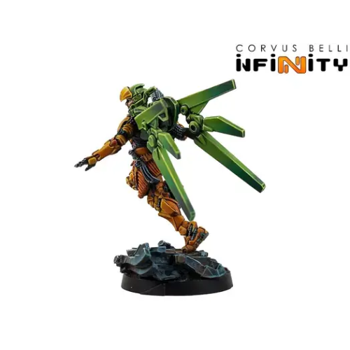Набір мініатюр до гри INFINITY: Yu Jing Hero — Léi Gōng, Invincibles Lord of Thunder