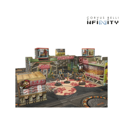 Декорація до гри INFINITY Neon Lotus Scenery Pack