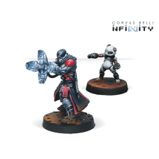 Мініатюра до гри INFINITY Hecklers (Combi Rifle)