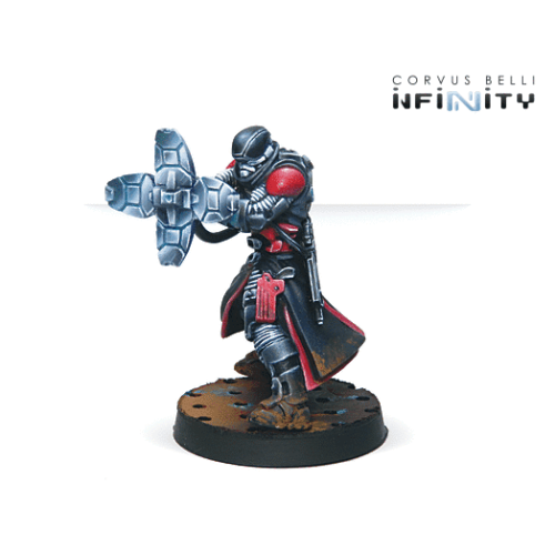 Мініатюра до гри INFINITY Hecklers (Combi Rifle)