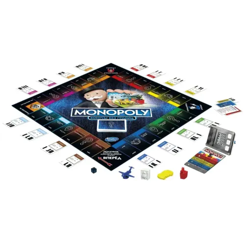 Настольная игра Монополия: Непревзойденный электронный банкинг (Monopoly: Ultimate Banking) UA