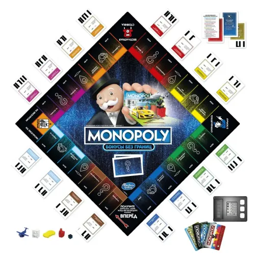 Настольная игра Монополия: Непревзойденный электронный банкинг (Monopoly: Ultimate Banking) UA