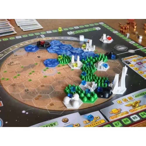 Настільна гра Тераформування Марсу. Еллада та Елізій (Terraforming Mars: Hellas & Elysium) UA