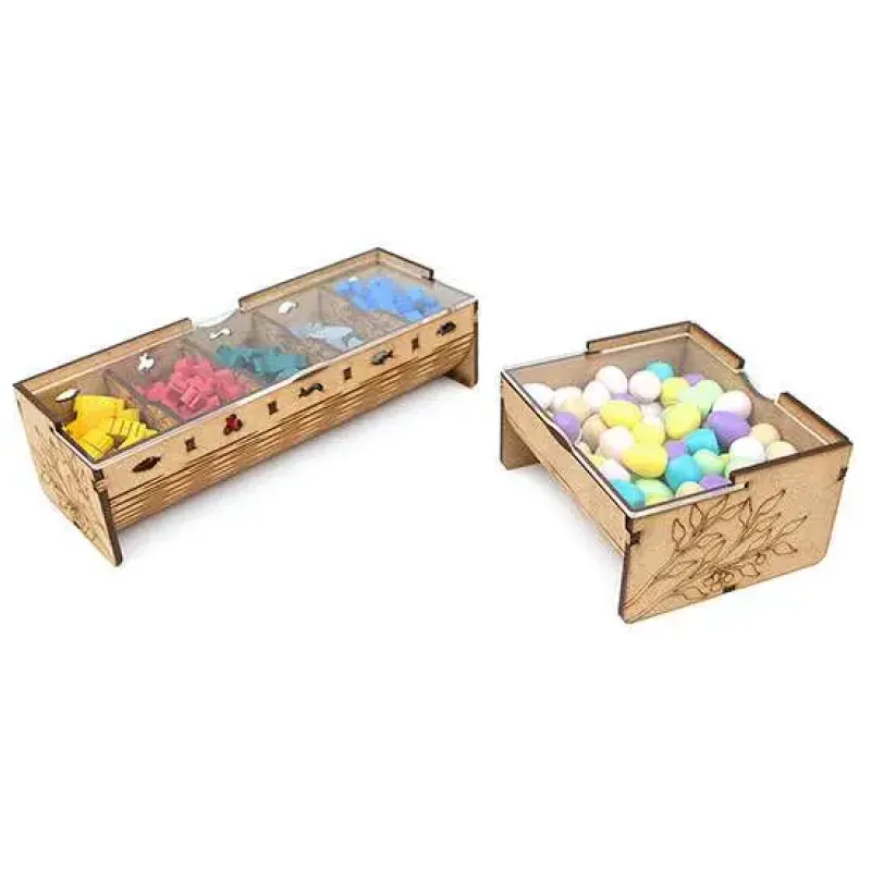 Органайзер для настільної гри Крила (Organizer for boardgame Wingspan organizer + Expansion)