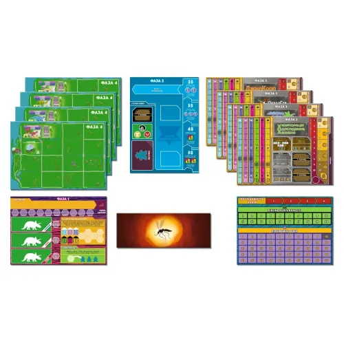 Настольная игра Остров Динозавров (Dinosaur Island)